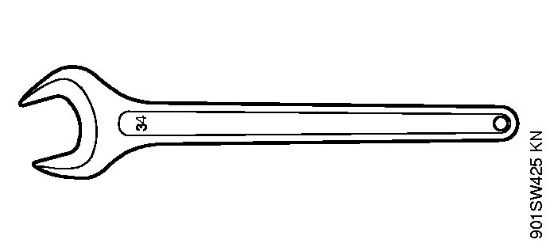 Máquinas especiales (PC, SP, MC) SP 401 Llave 34 de la marca Stihl