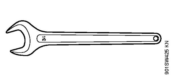 Máquinas especiales (PC, SP, MC) SP 401 Llave 34 de la marca Stihl