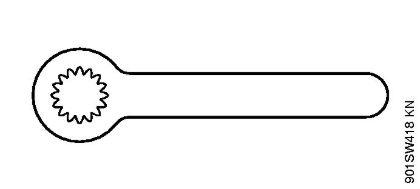 Máquinas especiales (PC, SP, MC) SP 471 Llave de la marca Stihl