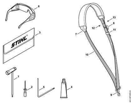 Máquinas especiales (PC, SP, MC) SP 81 Herramientas, Accesorios extra de la marca Stihl