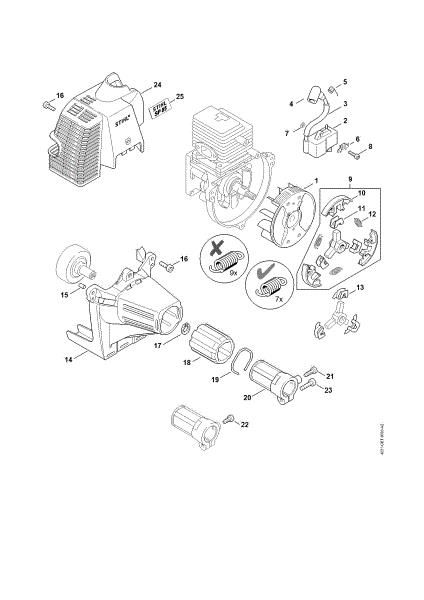 Imagen de Sistema de encendido, Embrague SP 85