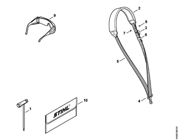 Máquinas especiales (PC, SP, MC) SP 92 TC-E Herramientas, Accesorios extra de la marca Stihl