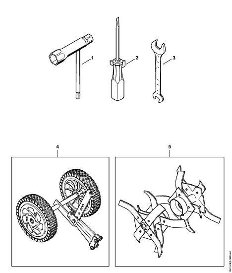 BC 230 BC 230 Herramientas, Accesorios extra de la marca Stihl