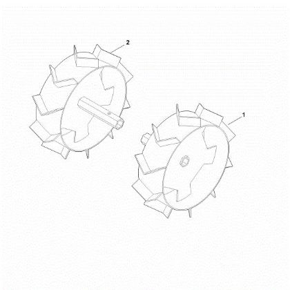 Imagen de A - Ruedas de hierro AMR 060.0