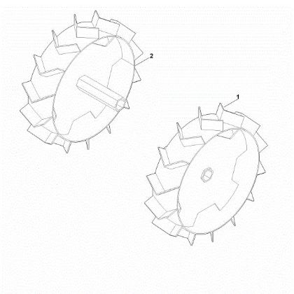Imagen de A - Ruedas de hierro AMR 070.0