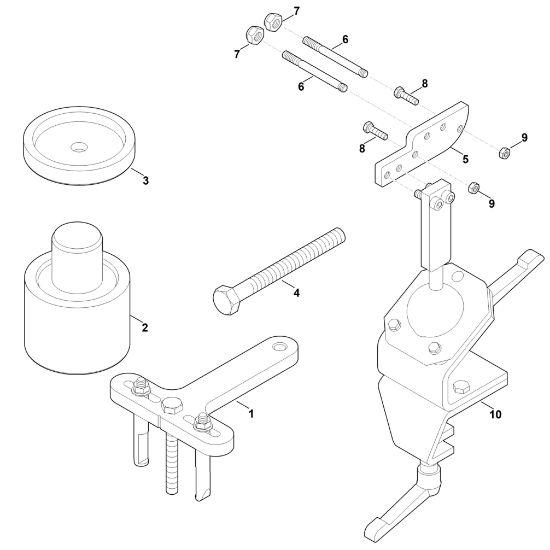Imagen de I - Herramienta especial MH 445.0