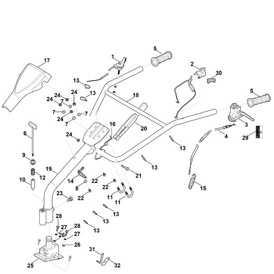 Imagen de A - Manillar MH 600.0