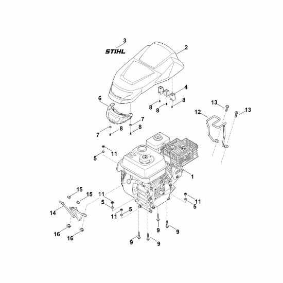Imagen de B - Motor MH 600.1