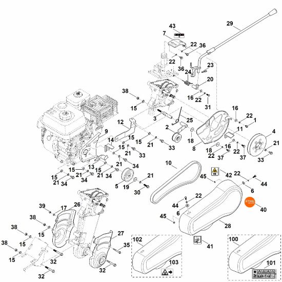 Imagen de D - Accionamiento MH 610.0