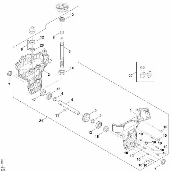 Imagen de E - Caja reductora MH 685.0