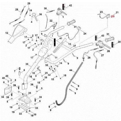 Imagen de A - Manillar MH 700.0