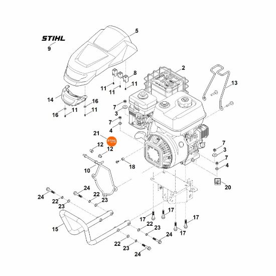 Imagen de B - Motor MH 700.1