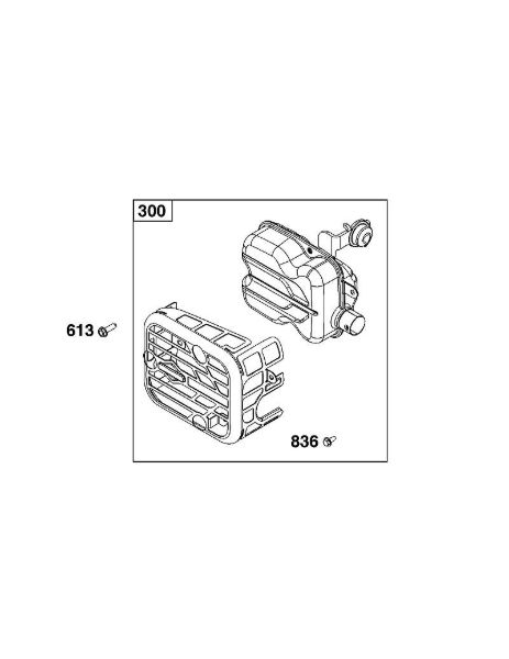 B&S - 09â  093J02-0079-H5 I - CONJUNTO DE GASES DE ESCAPE de la marca Stihl