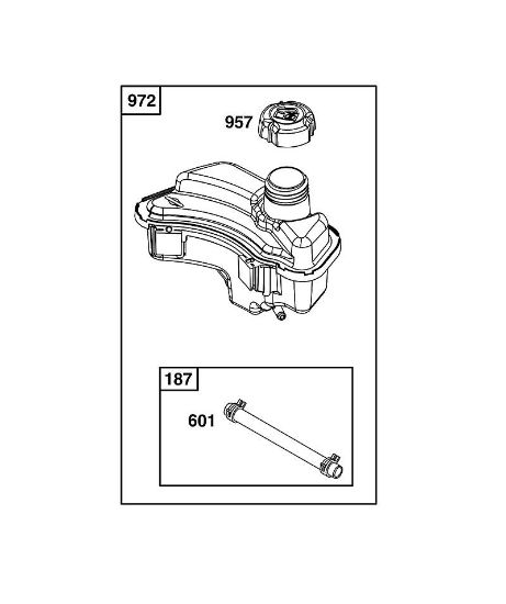 B&S - 09â  093J02-0079-H5 K - CONJUNTO DE ALIMENTACIí“N DE COMBUSTIBLE de la marca Stihl