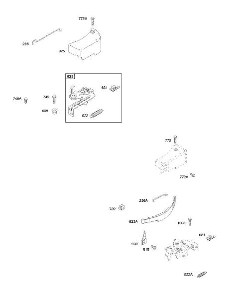 B&S - 09â  09D902-2096-B1 C - Freno de la marca Stihl