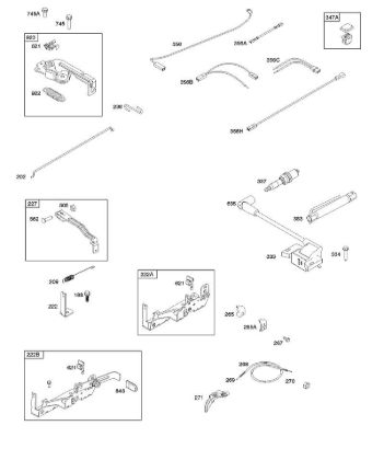 B&S - 09â  09P702-0044-F1 B - Armadura, mandos, sistema eléctrico, resorte de regulador, encendido, bují­a de encendido de la marca Stihl