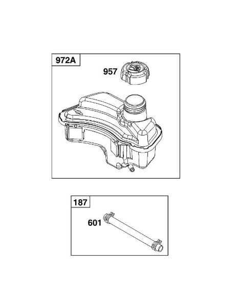 B&S - 09â  09P702-0228-H1 K - CONJUNTO DE ALIMENTACIí“N DE COMBUSTIBLE de la marca Stihl