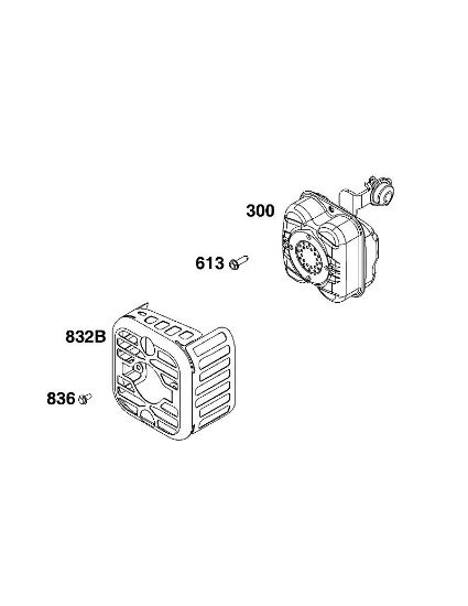 B&S - 09â  09P702-0229-H1 I - CONJUNTO DE GASES DE ESCAPE de la marca Stihl