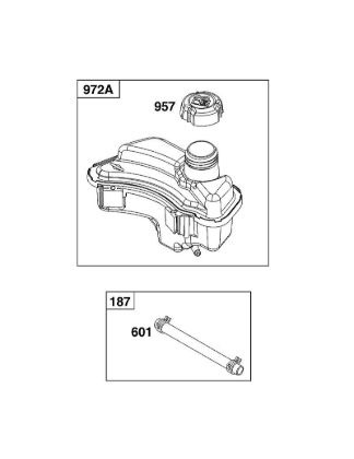 B&S - 09â  09P702-0229-H5 K - CONJUNTO DE ALIMENTACIí“N DE COMBUSTIBLE de la marca Stihl