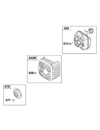 B&S - 09â  09P702-0230-H5 I - CONJUNTO DE GASES DE ESCAPE de la marca Stihl