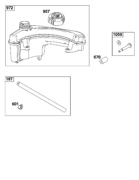 B&S - 10â  100602-0036-H5 K - CONJUNTO DE ALIMENTACIí“N DE COMBUSTIBLE de la marca Stihl