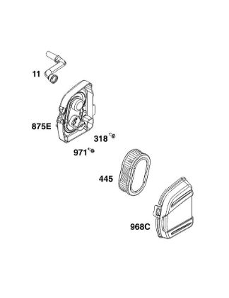 B&S - 10â  103M02-0085-H1 A - CONJUNTO DE FILTRO DE AIRE de la marca Stihl