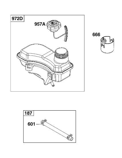 B&S - 10â  104M0B-0123-H5 K - CONJUNTO DE ALIMENTACIí“N DE COMBUSTIBLE de la marca Stihl