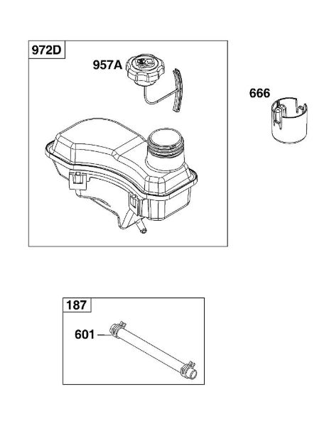 B&S - 10â  104M0B-0123-H5 K - CONJUNTO DE ALIMENTACIí“N DE COMBUSTIBLE de la marca Stihl