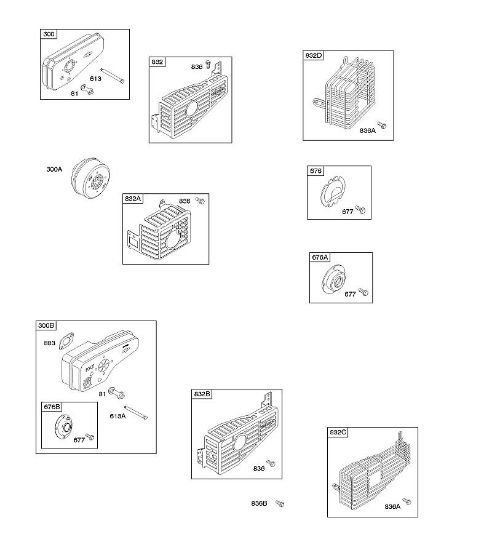 B&S - 10â  10A902-2128-E1 F - Sistema de escape de la marca Stihl
