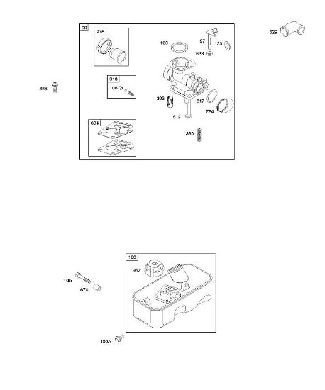 B&S - 10â  10F902-0111-B1 D - Carburador, suministro de combustible de la marca Stihl