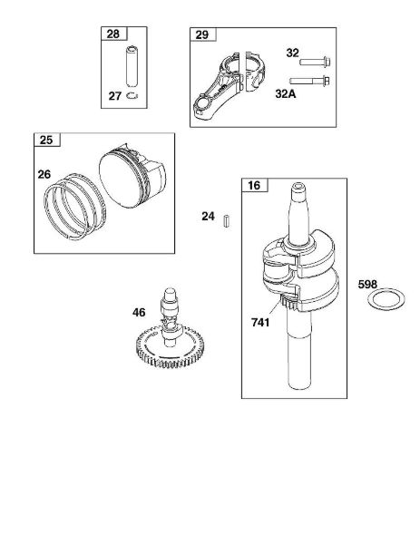 B&S - 12â  123P02-0067-H1 F - CONJUNTO DE CIGíœEí‘AL de la marca Stihl