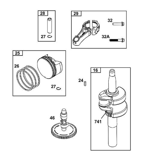 B&S - 12â  125P02-0087-F1 F - CONJUNTO DE CIGíœEí‘AL de la marca Stihl