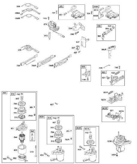 B&S - 12â  127802-1376-01 B - Alternador, arranque eléctrico, sist. eléctrico, freno volante, encendido de la marca Stihl