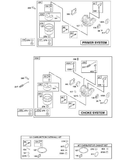 B&S - 12â  127802-1376-01 E - Carburador de la marca Stihl