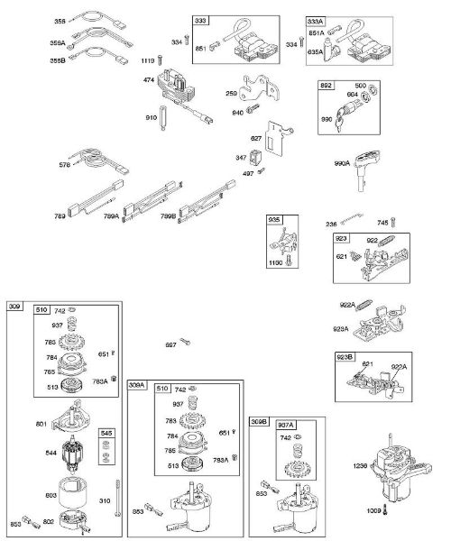 B&S - 12â  127802-1765-B1 B - Alternador, arranque eléctrico, sist. eléctrico, freno volante, encendido de la marca Stihl