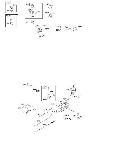 B&S - 21â  21B807-0668-H1 E - Mandos, suministro de combustible, resorte de regulador de la marca Stihl