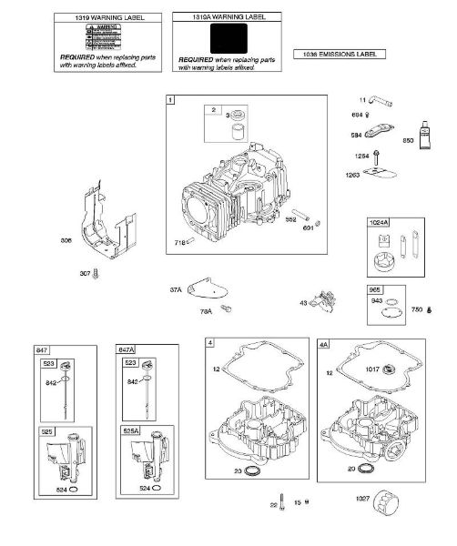B&S - 21â  21R602-0014-H5 F - Cilindro, cárter motor, lubricación, llenado de aceite de la marca Stihl