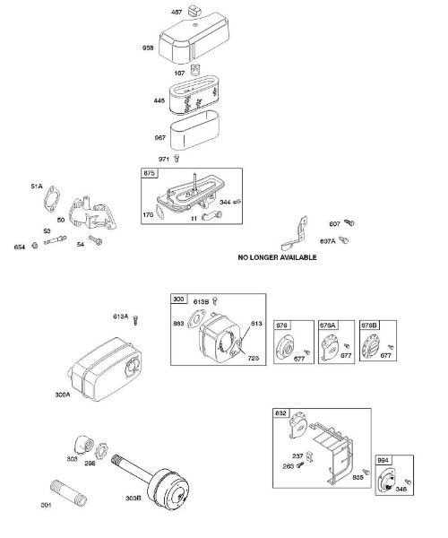 B&S - 28â  286707-1143-E2 A - Depurador de aire, silenciador de la marca Stihl