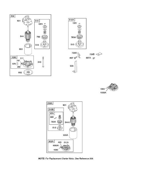 B&S - 28â  286707-1143-E2 F - Arrancadores eléctricos de la marca Stihl