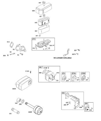 B&S - 28â  286707-1185-E1 A - Depurador de aire, silenciador de la marca Stihl