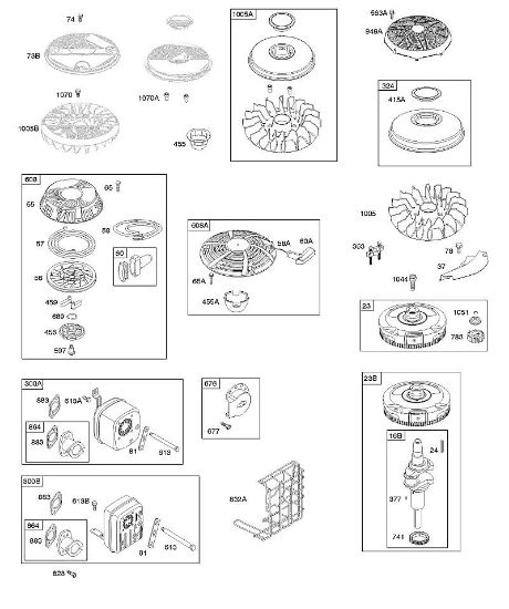 B&S - 31â  31A607-0125-B1 D - Volante, suministro de combustible, resorte de regulador de la marca Stihl