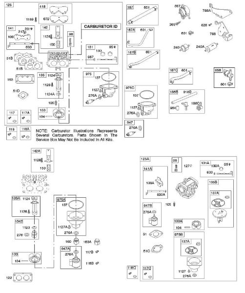 B&S - 40â  407777-0117-E1 D - Carburador, suministro de combustible de la marca Stihl
