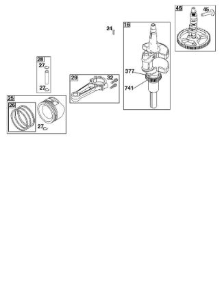 B&S - 40â  40R577-0002-H5 F - CONJUNTO DE CIGíœEí‘AL de la marca Stihl