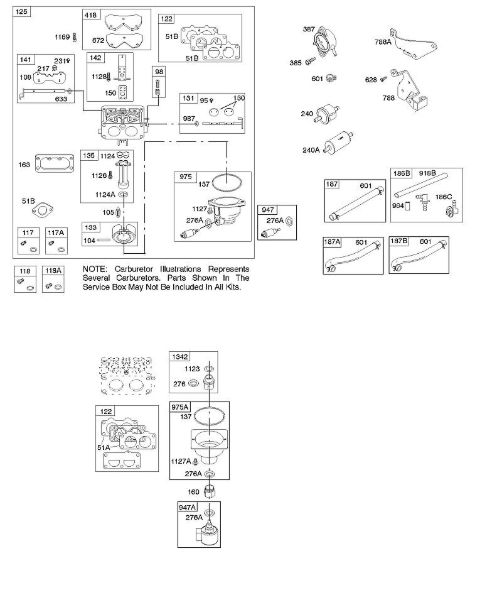 B&S - 44â  445577-0125-B1 C - Carburador, suministro de combustible de la marca Stihl