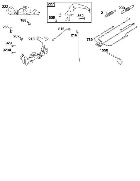 B&S - 44â  44T977-0054-G1 E - CONJUNTO DE ELEMENTOS DE MANDO de la marca Stihl