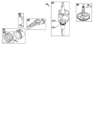 B&S - 44â  44T977-0054-G1 G - CONJUNTO DE CIGíœEí‘AL de la marca Stihl