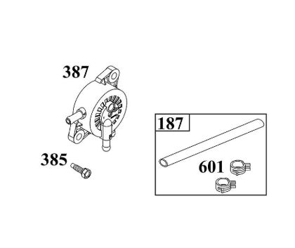 B&S - 44â  44T977-0054-G1 K - CONJUNTO DE ALIMENTACIí“N DE COMBUSTIBLE de la marca Stihl