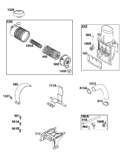 B&S - 49â  49E877-0021-G1 A - CONJUNTO DE FILTRO DE AIRE de la marca Stihl