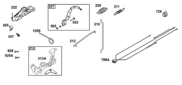 B&S - 49â  49T877-0046-G1 E - CONJUNTO DE ELEMENTOS DE MANDO de la marca Stihl