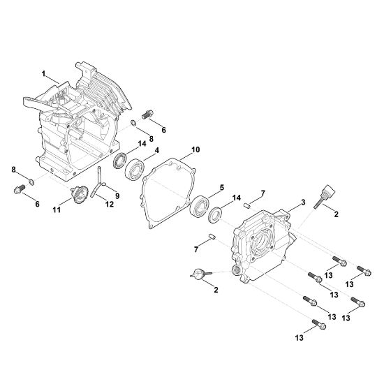 Imagen de C - Cárter del cigáeáal EHC 600.0 (EHC600-0001)